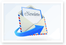 Image of an envelope with a letter that says ENEWSLETTER.