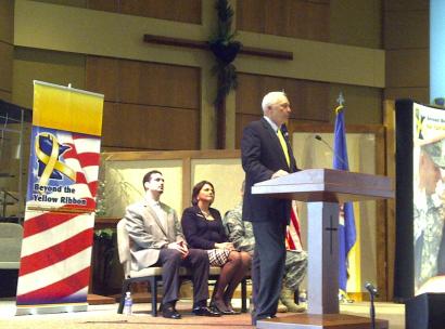 John Kline Speaks at Yellow Ribbon Ceremony