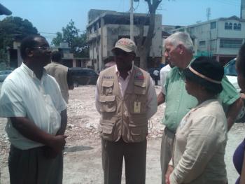 Rep. Lee meets with US AID workers to discuss recovery efforts in Haiti