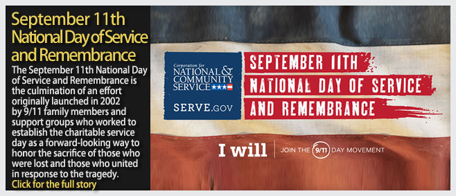 September 11th National Day of Service and Remembrance