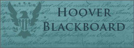Hoover Blackboard Blog