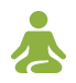 icon of a person doing yoga