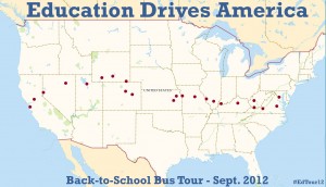 Bus Tour Map