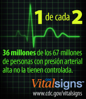 Campaña: Vital Signs Presión arterial alta