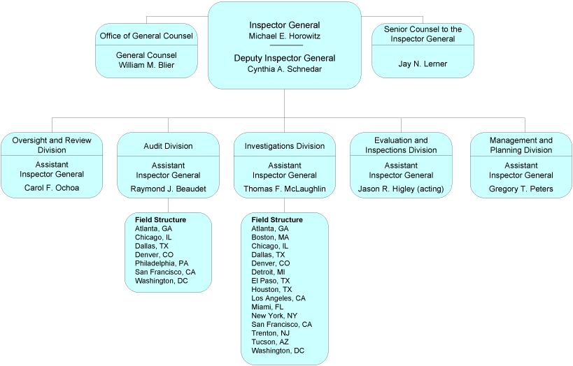 OIG org chart