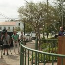 Photo: Slidell, La., Sep. 5, 2012 -- FEMA Administrator W. Craig Fugate answers questions at a press conference in Slidell, La. Fugate assured the residents affected by Hurricane Isaac that FEMA, along with state and federal partners would do what it can to provide assistance to them. He then toured some of damaged areas.