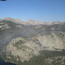 Photo: Alpine Lake Fire - Looking West.  Very steep and rugged turrain. Elevation, approximatly 9,000 feet. August 12