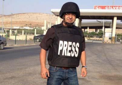 ‏Photo: Alhurra قناة الحرة reporter Bashar Fahmi [in photo] and cameraman Cuneyt Unal are still missing.

Reporters sans frontières / Reporters Without Borders / RSF discusses journalist deaths and persecution in Syria at this link - http://j.mp/RGsfCz‏