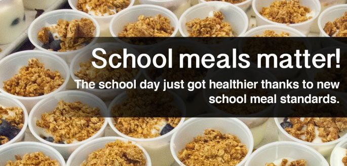 Photo: The school day just got healthier! Be sure to visit our website for more information: www.usda.gov/healthierschoolday