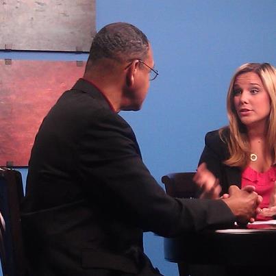 Photo: Was just on 41 NBC / WMGT-DT 6pm news with Ashley Minelli. Tune in to hear me talk about the potential sequester and its possible effect on the Macon area.