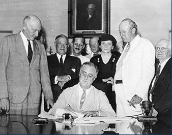 Photo: Today marks the 77th anniversary of Social Security, a landmark law that has benefited all Americans. I believe we must ensure Social Security is always there, for Americans young and old. That’s why I’ve consistently opposed to efforts to privatize Social Security and will continue to do so. Did you know the average Social Security benefit was $12,930 for Californians in 2010 and that without it nearly 40% of California seniors would fall below the poverty line?

Find out more about the impact of this program in our state here: http://strengthensocialsecurity.org/sites/default/files/California2012final.pdf