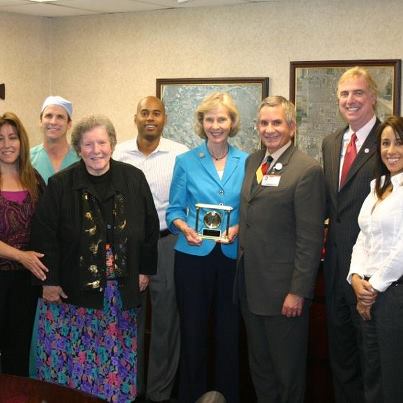 Photo: This week I was honored to receive Dignity Health’s first ever Excellence in Public Service Award at Marian Medical Center in Santa Maria. I look forward to continuing my work with groups like Dignity Health to improve the health and well-being of our community and nation!