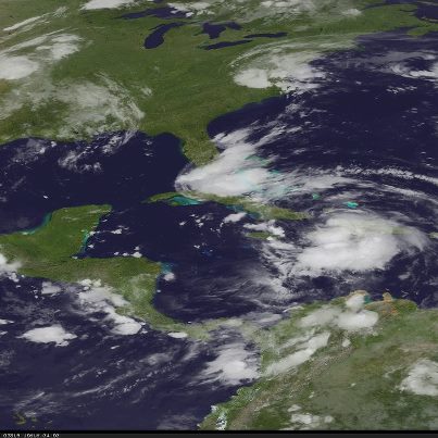 Photo: Tropical Storm Isaac is emerging from the coast of Haiti and NOAA's National Hurricane Center has posted new watches and warnings for South Florida and the Florida Keys. Stay informed by checking http://www.nhc.noaa.gov/