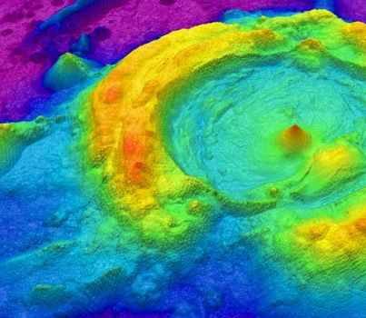 Photo: NOAA Research is back in the Submarine Ring of Fire to study undersea volcanoes. Go to http://go.usa.gov/rvh4 for more on the mission including 3-D fly-throughs to explore virtually.