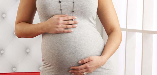 An image of a pregnant woman
