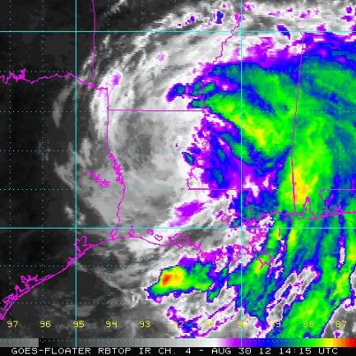 Photo: Isaac Continues to Weaken, Still Poses Threat of Heavy Rain, High Water and Severe Weather

As Tropical Storm Isaac continues to weaken as it moves over land, heavy rainfall and a significant flood threat will continue to spread inland across portions of the central U.S. during the next several days. Water levels along the northern Gulf Coast will remain elevated through at least Thursday morning. The threat for tornadoes with this system also appears to be increasing during the day on Thursday. Details...

http://www.nhc.noaa.gov/#ISAAC