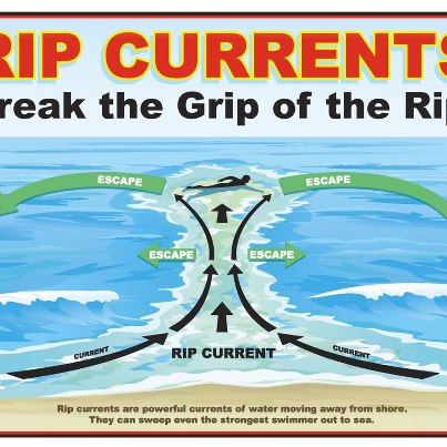 Photo: Hurricane Leslie, the sixth hurricane of the Atlantic hurricane season, is producing swells could result in rip currents along the East Coast through the weekend. Pay attention to signs warning about rip currents and check with lifeguards before entering the water. Be aware and learn to “break the grip of the rip.” Details...
http://1.usa.gov/oMyM8c

http://www.ripcurrents.noaa.gov/