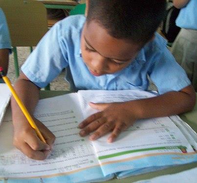 Photo: "If you want your children to be intelligent, read them fairy tales. If you want them to be more intelligent, read them more fairy tales."- Albert Einstein

Photo Credit: USAID Dominican Republic