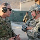 Photo: Army Lt. Gen. James L. Terry, Commander of the International Security Assistance Force Joint Command and Gen. Dempsey in Kabul, Afghanistan, Aug. 20, 2012.