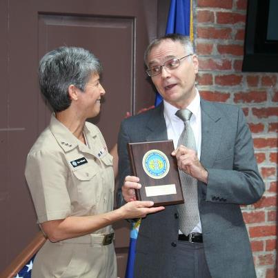 Photo: Fair winds and following seas to Mr. Denny Oppman after a 34 year career with the JAG Corps.