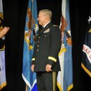 Photo: Promotion of Army Lt. Gen. Frank Grass to General and change of responsibility ceremony swearing in Gen. Grass as the 27th Chief of the National Guard Bureau in the Pentagon Auditorium on Sept. 7, 2012. (Army National Guard photo by Sgt. 1st Class Jim Greenhill) (Released) Public Domain