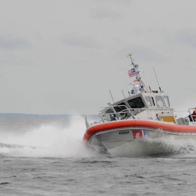 Photo: Hang on! Yesterday Station Cape Charles increased its response capabilities when it received the Coast Guard's 100th Response Boat - Medium. There are a total of 166 being delivered to the Coast Guard to replace the aging 41-foot Utility Boat fleet.
