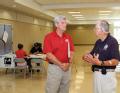 Mississippi Governor Phil Bryant Visits Disaster Recovery Center