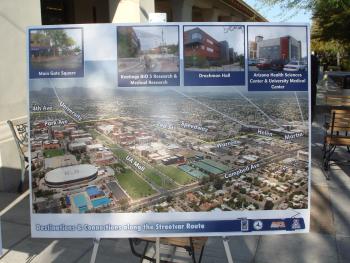 Plan for Downtown Area Including Light Rail