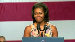 First Lady Michelle Obama Speaks at a Joining Forces Hiring Event