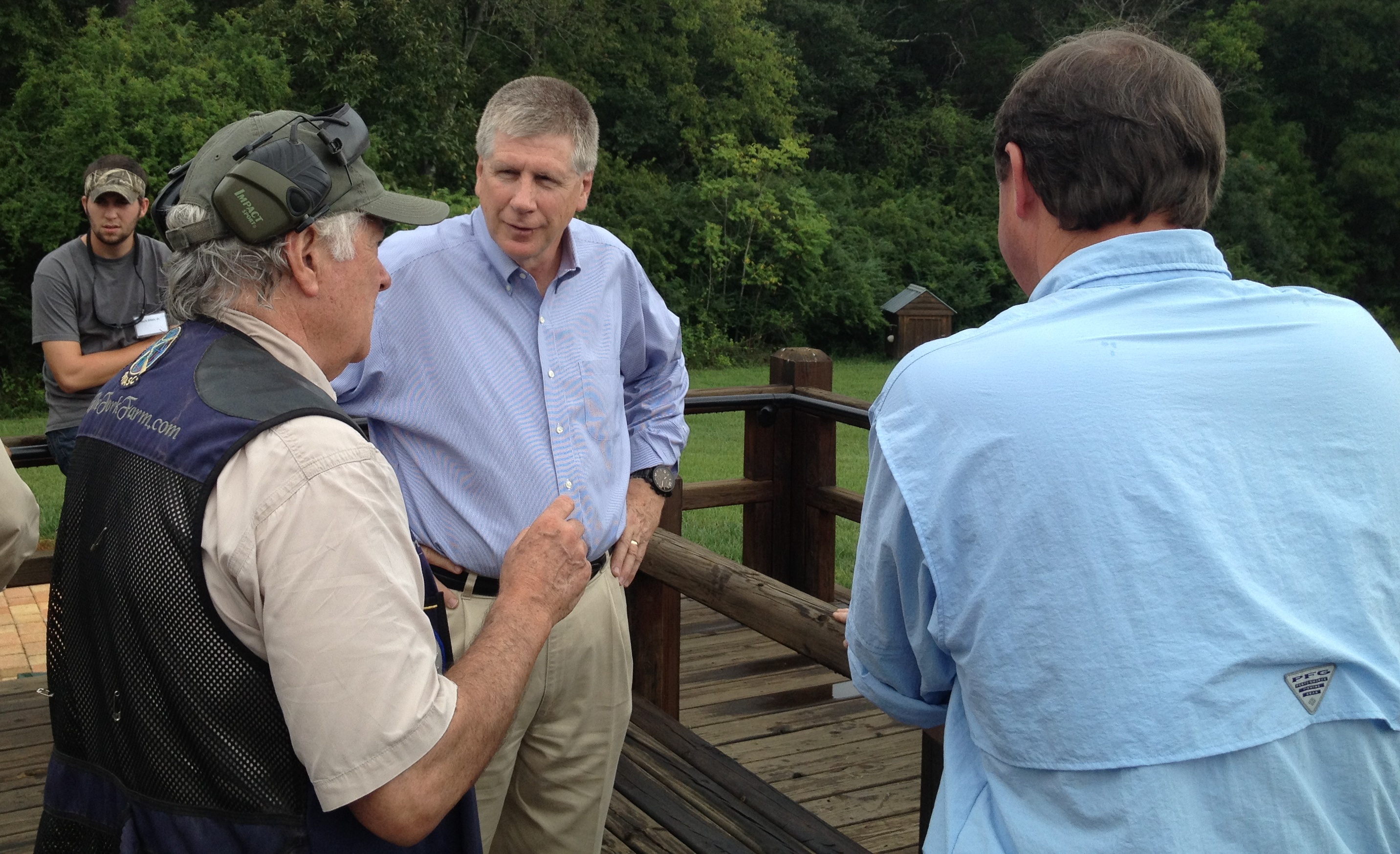 Rep. Larry Kissell (NC-08) joined members of the Congressional Sportsmen�s Foundation at Fork Farm in Norwood earlier this week for the Stars and Stripes Shoot-Out. 
