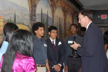 Congressman Olson with Congressional Youth Advisory Council