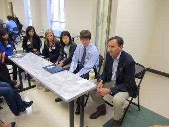 Congressman Olson meets with the Congressional Youth Advisory Council