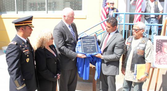 Crowley Dedicates Post Office in Honor of Bronx Soldier feature image