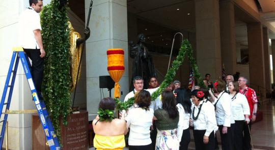2012 King Kamehameha Lei Draping Ceremony  feature image