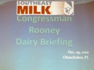 Rooney Speaks at Luncheon with Dairy Farmers in Okeechobee