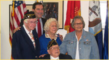 Click for Joe Donnelly Veterans web page