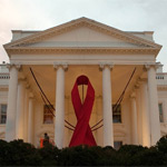 White House AIDS Ribbon