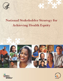 National Stakeholder Strategy for Achieving Health Equity Plan Cover