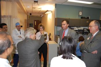 Congressman Olson tours the Michael E. DeBakey VA Medical Center
