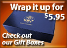 Check out our Gift Boxes.  Wrap it up for $5.95.