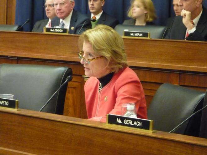 Capito delivering an opening statement at a House hearing