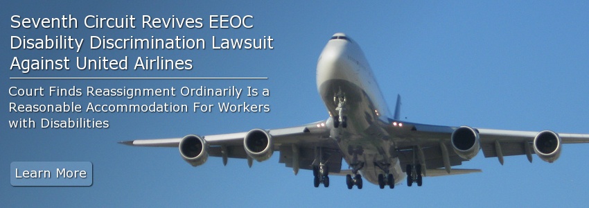 Seventh Circuit Revives EEOC Disability Discrimination Lawsuit Against United Airlines