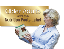 Older Adults and the Nutrition Facts Label