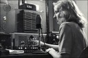 During World War II, thousands of women joined the FBI, filling positions left by those who had enrolled in the armed forces and taking new jobs required by the war effort. Pictured here is a radio operator who served at a station in Washington, D.C., helping to keep in close contact with radio cars in the District of Columbia and vicinity.