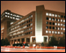 FBI Headquarters at night 