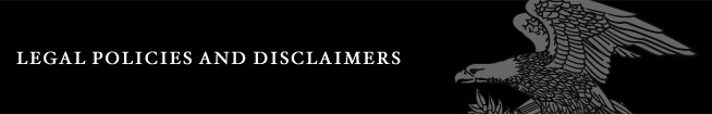 Legal Policies and Disclaimers
