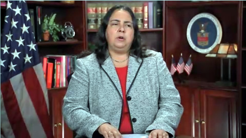 Frame from Assistant Secretary Kathleen Martinez Discusses National Disability Employment Awareness Month