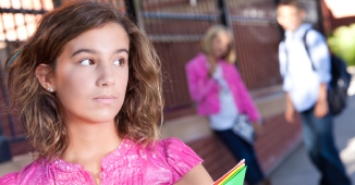 Image of young woman looking concerned