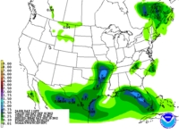 24 Hour Precipitation Forecast