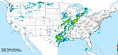 Doppler Radar Map of the United States